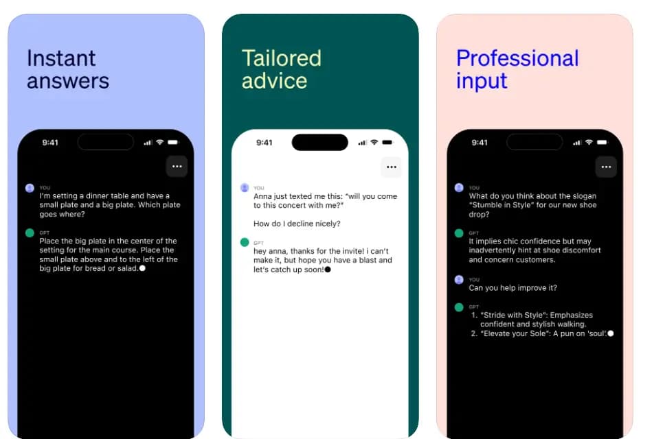 ChatGPT Features