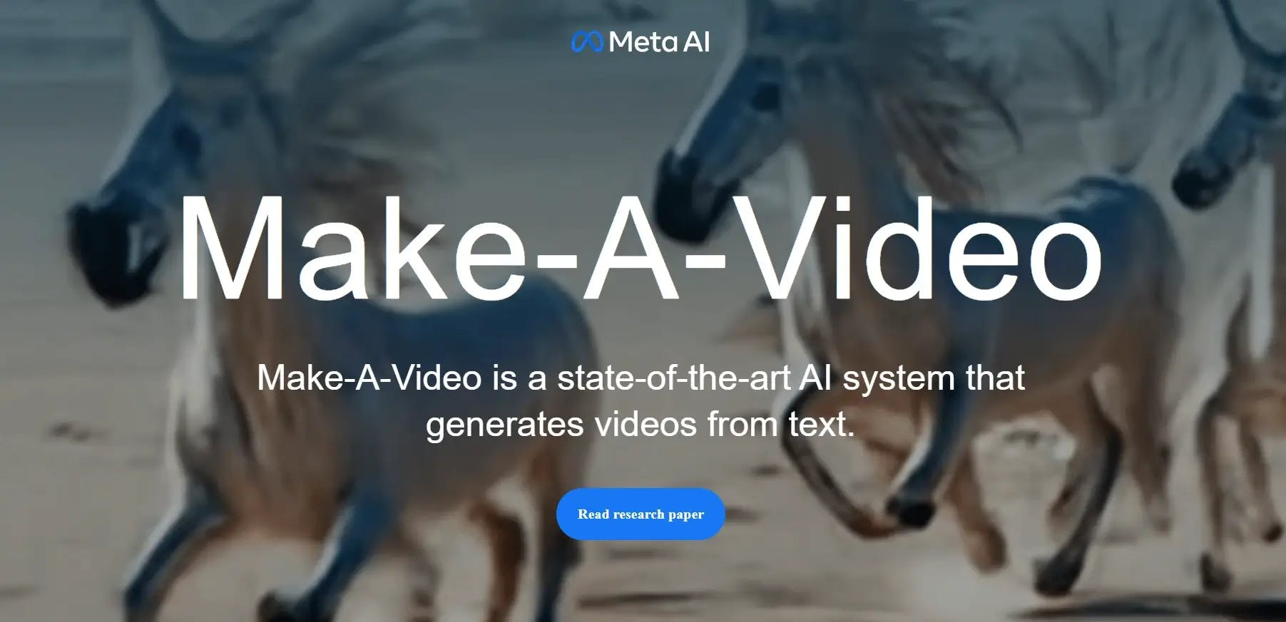Make-a-Video  by Meta 